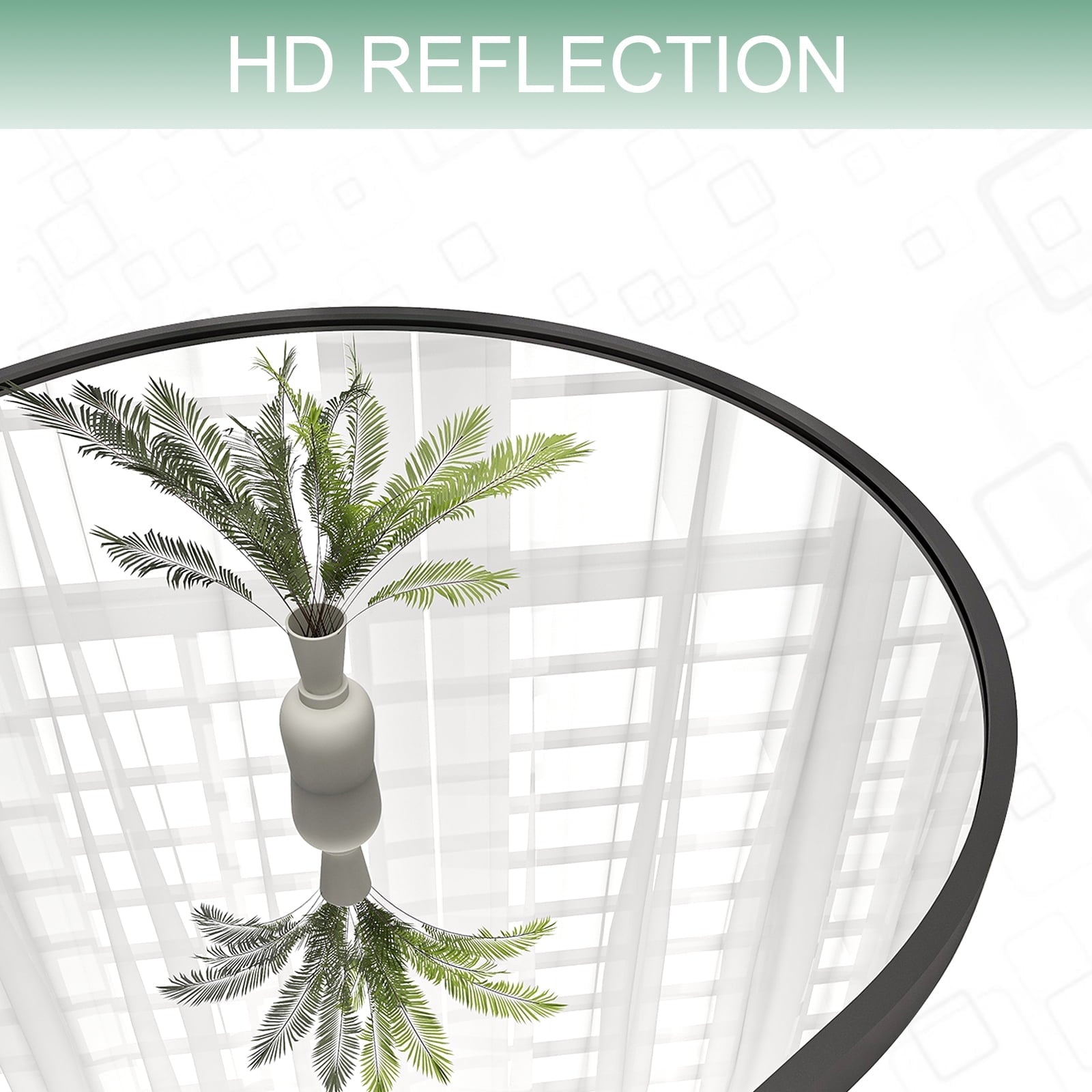 5.5 ft Black Arch Full-Length Mirror with Stand | All-India Delivery & Guarantee - Fabels
