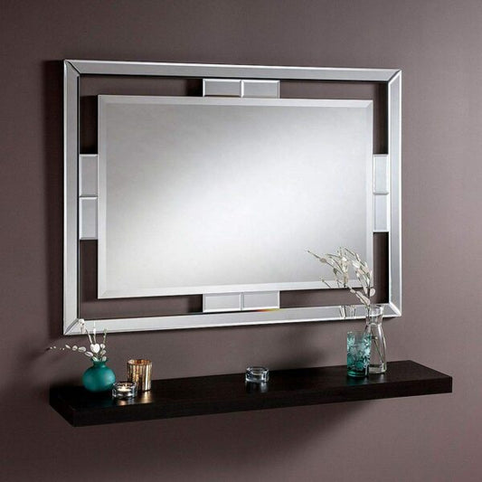 Contemporary Layered Wall Mirror – Sleek & Modern Design - Fabels