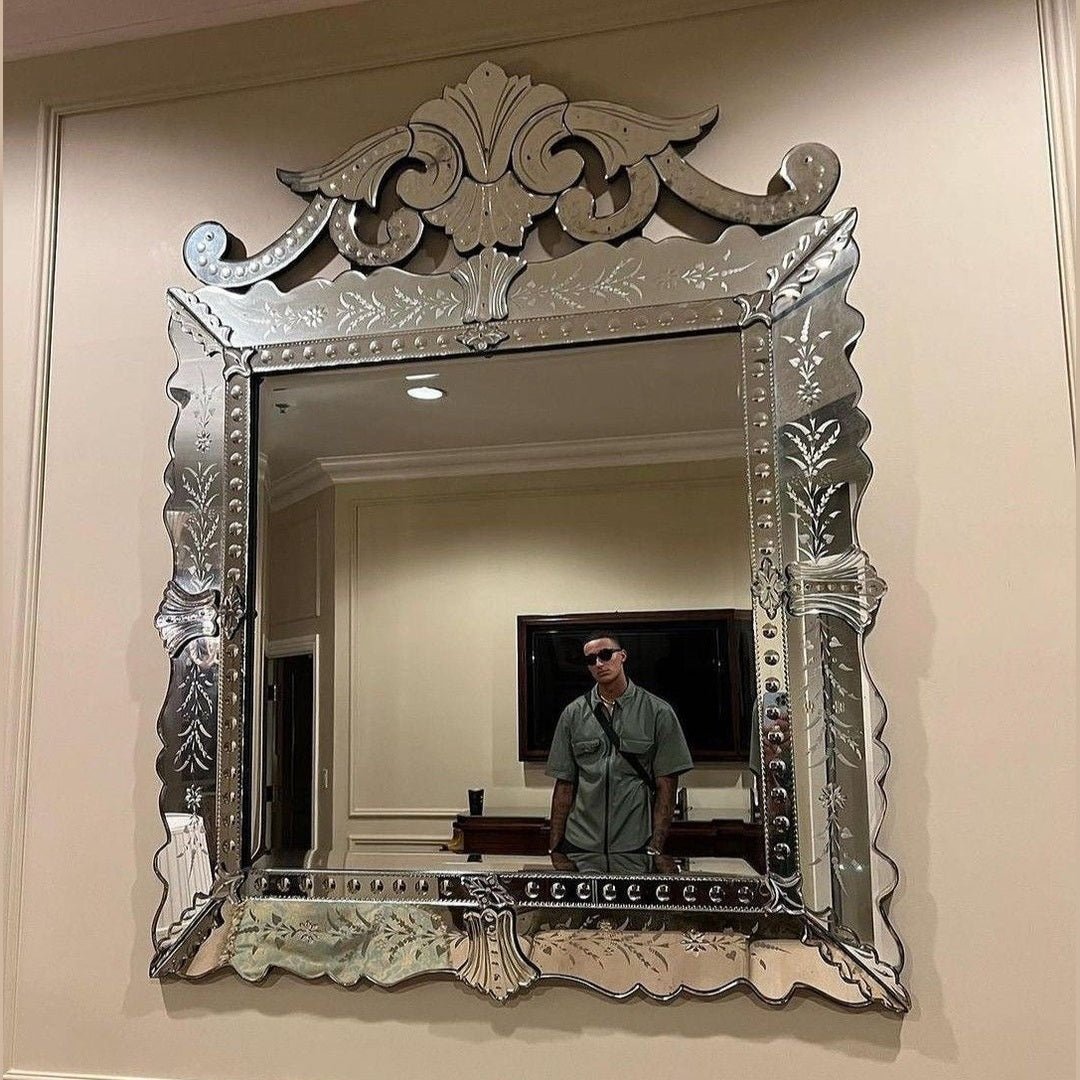 Imperial Grandeur Venetian Mirror – A Statement of Royal Elegance - Fabels