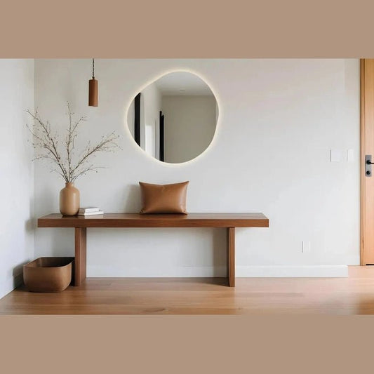 LED Mirror with 3 Lights & Touch Sensor – Versatile Design for a Contemporary Home - Fabels