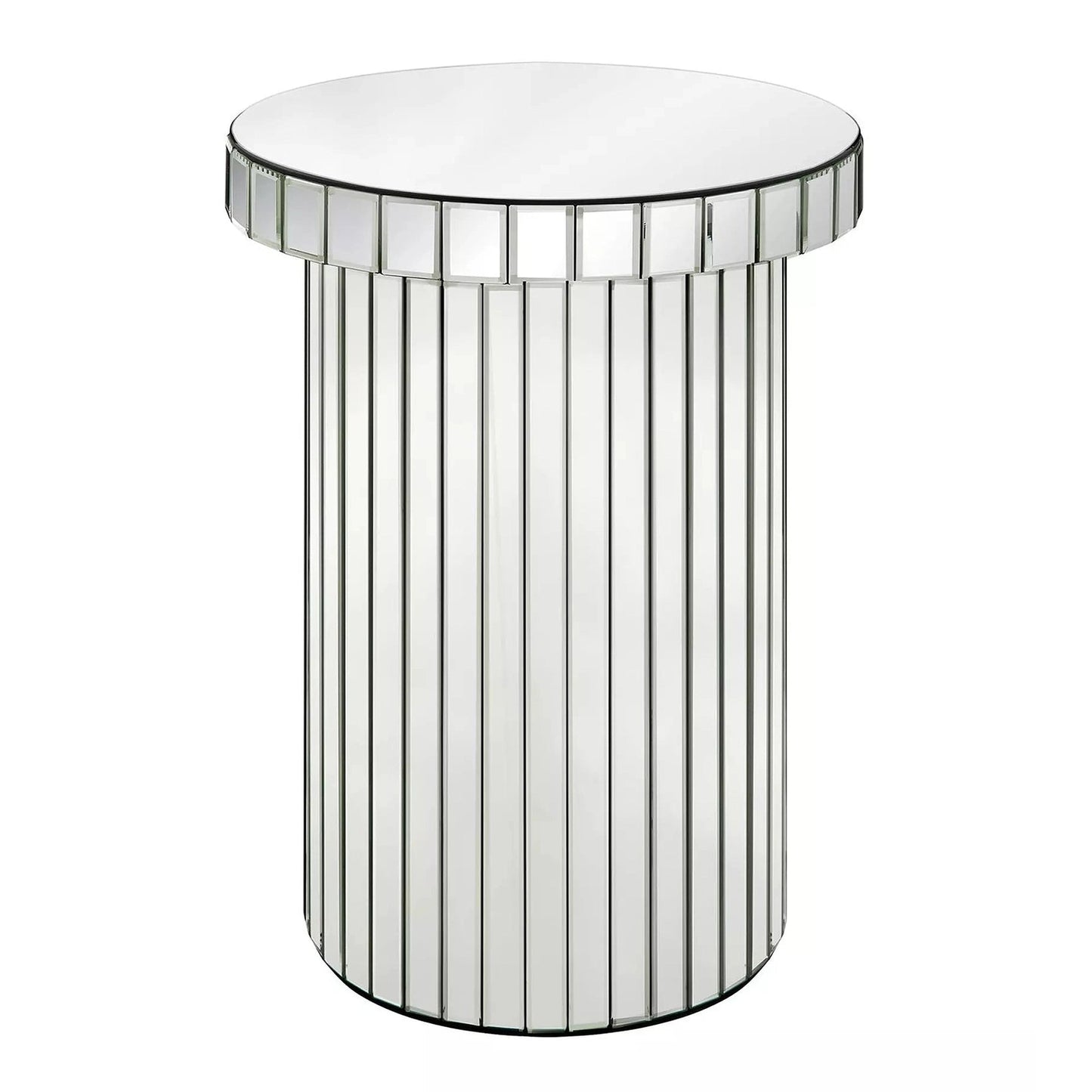 ✨ Luxe Mirrored End Table – A Glamorous Statement Piece! ✨ - Fabels