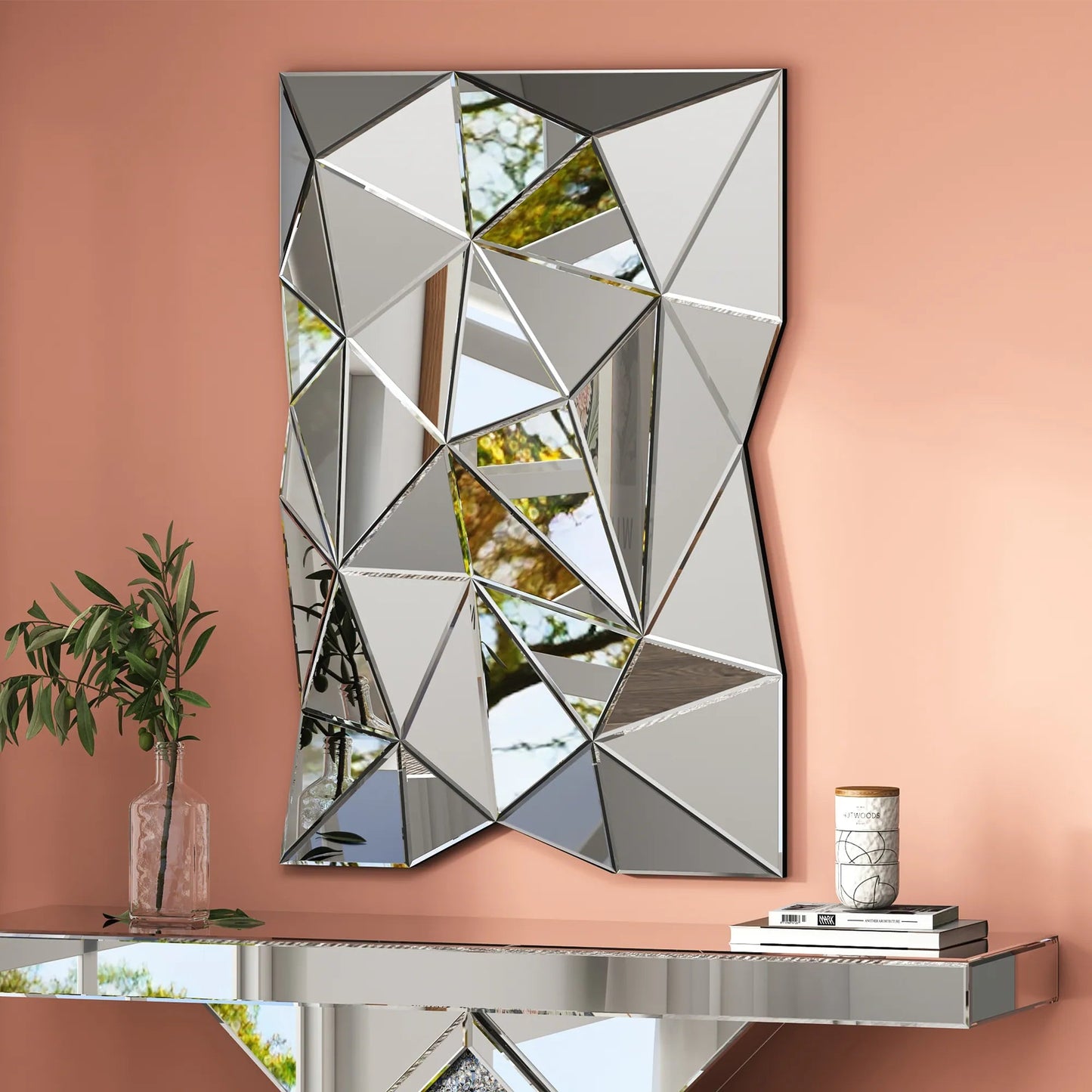 ✨ Luxury Abstract Geometric Mirror – A Fusion of Art & Elegance ✨ - Fabels