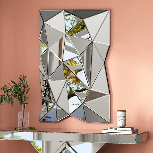 ✨ Luxury Abstract Geometric Mirror – A Fusion of Art & Elegance ✨ - Fabels