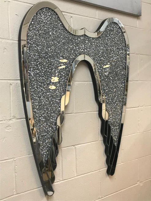 ✨ Luxury Angel Wing Mirror – Glamorous Statement Piece ✨ - Fabels