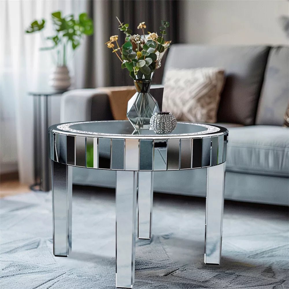 ✨ Luxury Crystal Mirrored Coffee Table – A Perfect Blend of Glamour & Functionality ✨ - Fabels
