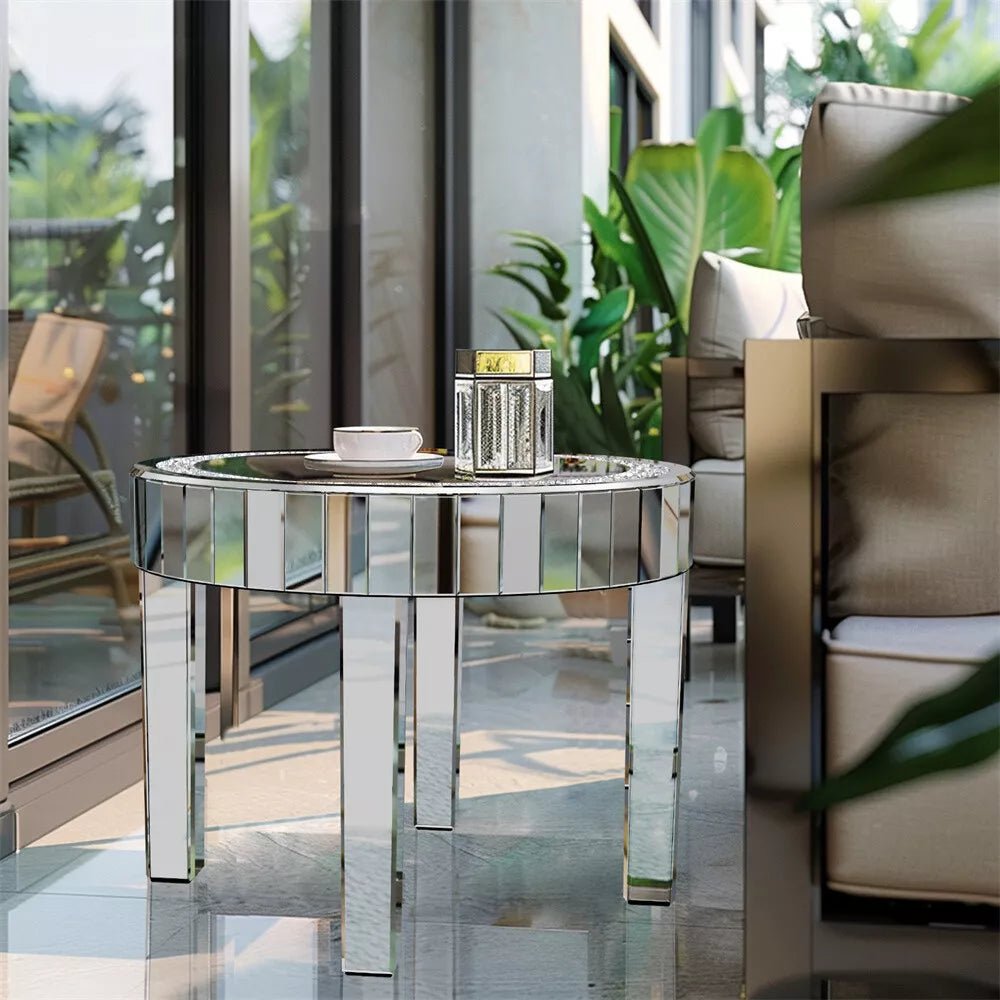 ✨ Luxury Crystal Mirrored Coffee Table – A Perfect Blend of Glamour & Functionality ✨ - Fabels