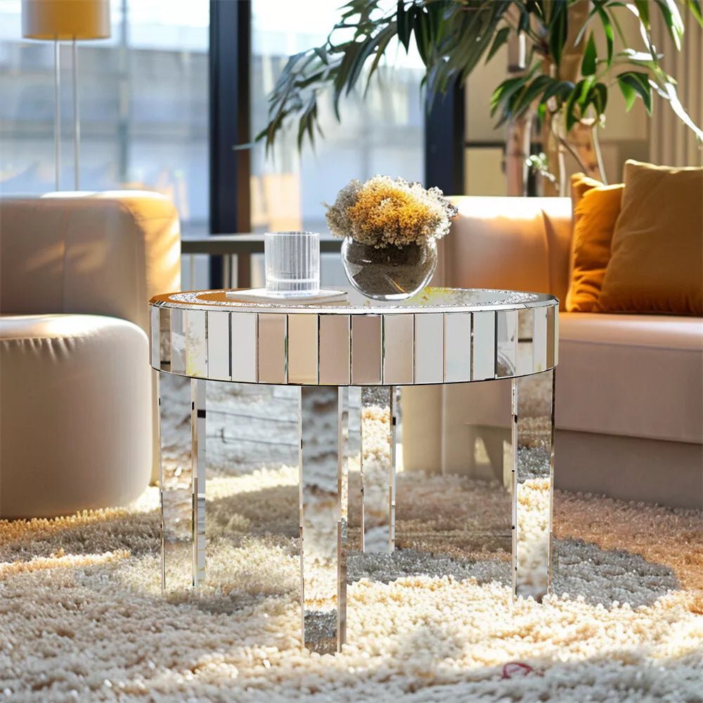 ✨ Luxury Crystal Mirrored Coffee Table – A Perfect Blend of Glamour & Functionality ✨ - Fabels