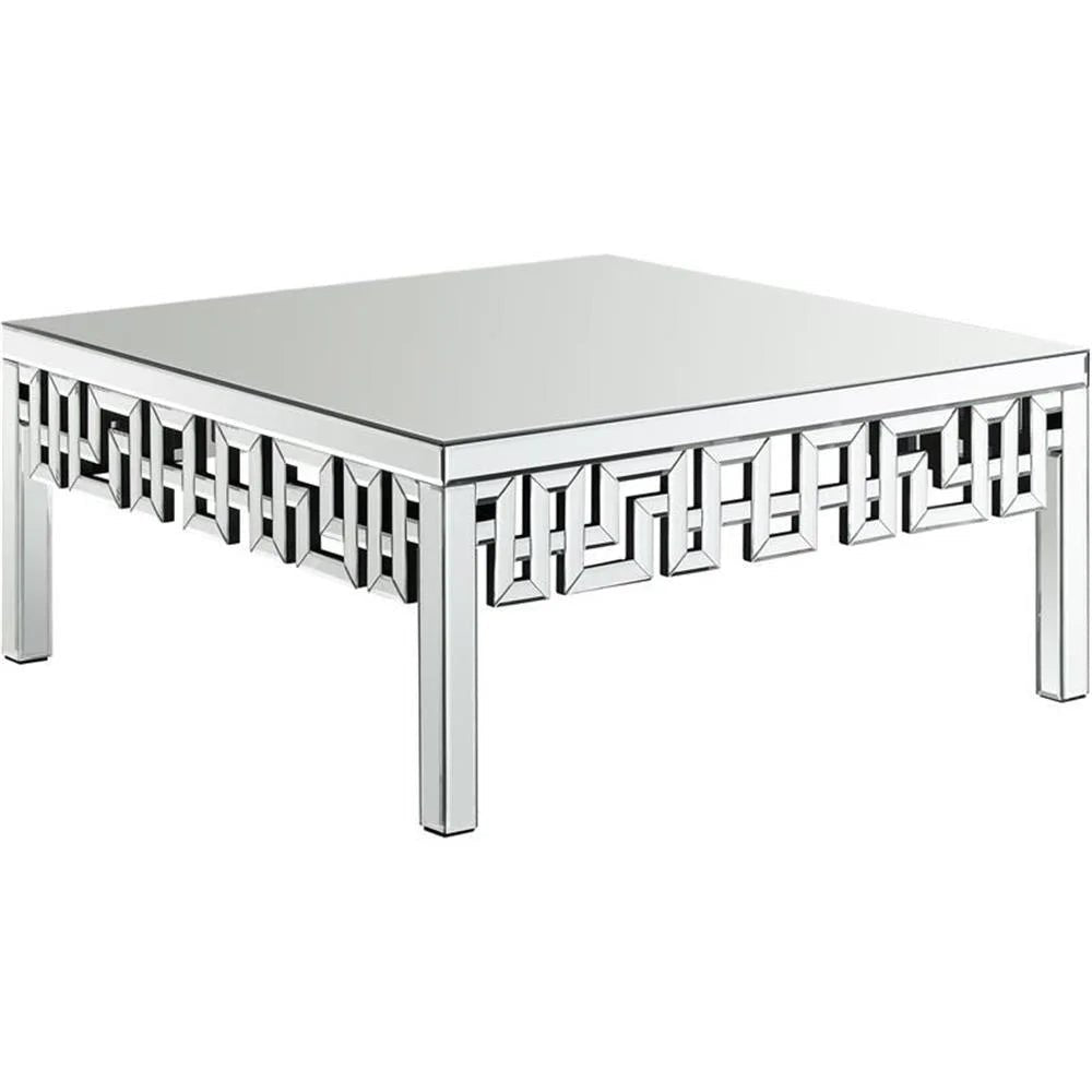 Luxury Mirrored Center Table – Elegant Modern Centerpiece | Free Shipping - Fabels