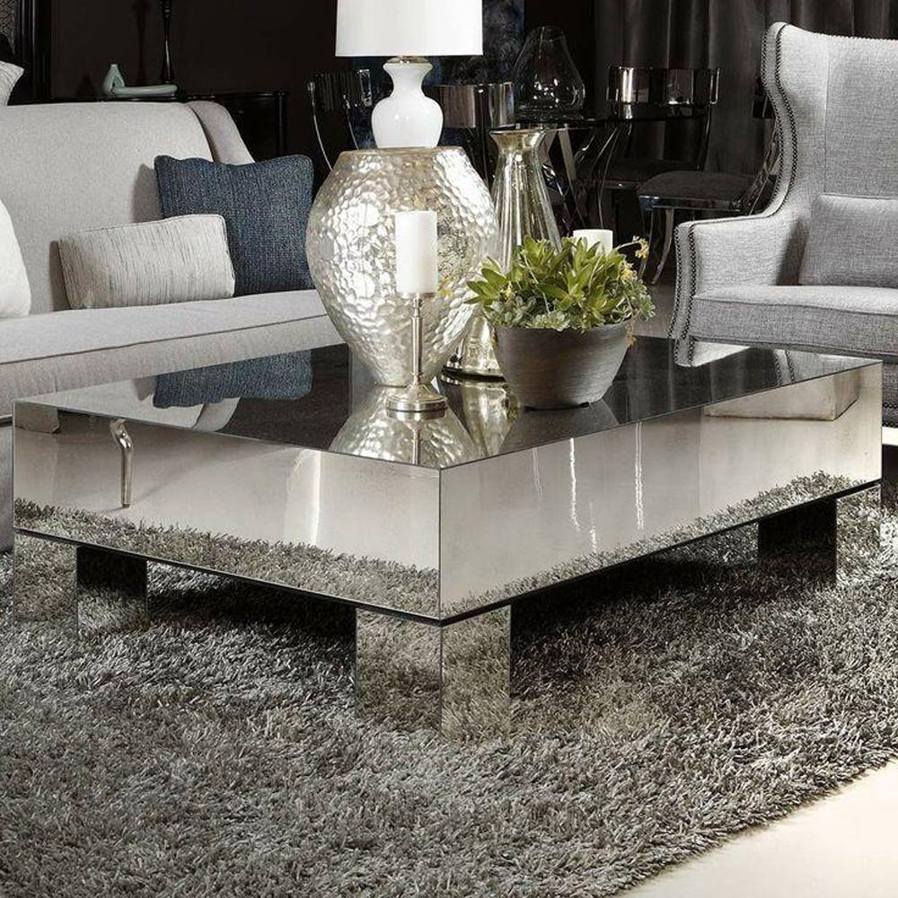 Luxury Mirrored Coffee Table – Timeless Elegance for Modern Interiors - Fabels