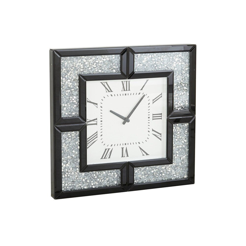 Luxury Mirrored Wall Clock – A Timeless Statement of Elegance - Fabels