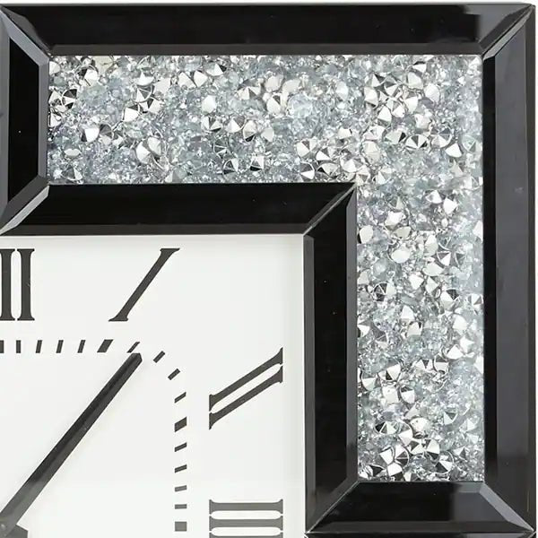 Luxury Mirrored Wall Clock – A Timeless Statement of Elegance - Fabels