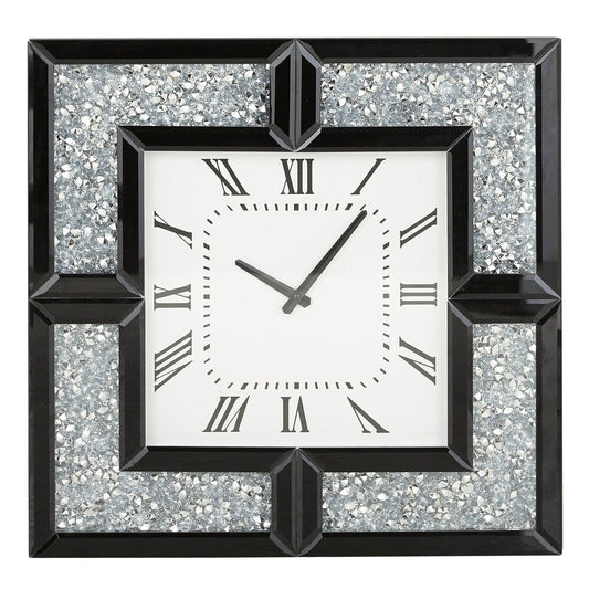 Luxury Mirrored Wall Clock – A Timeless Statement of Elegance - Fabels
