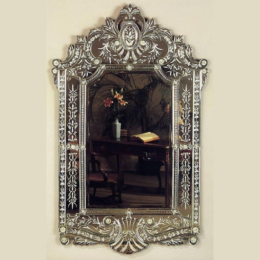 Majestic Laurel Venetian Mirror – A Symbol of Grandeur & Timeless Elegance - Fabels