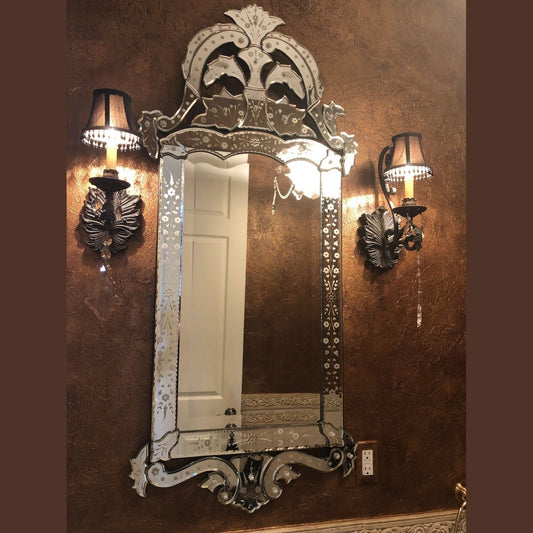 The Imperial Venice Venetian Mirror – A Regal Reflection of Timeless Grandeur (Copy) - Fabels