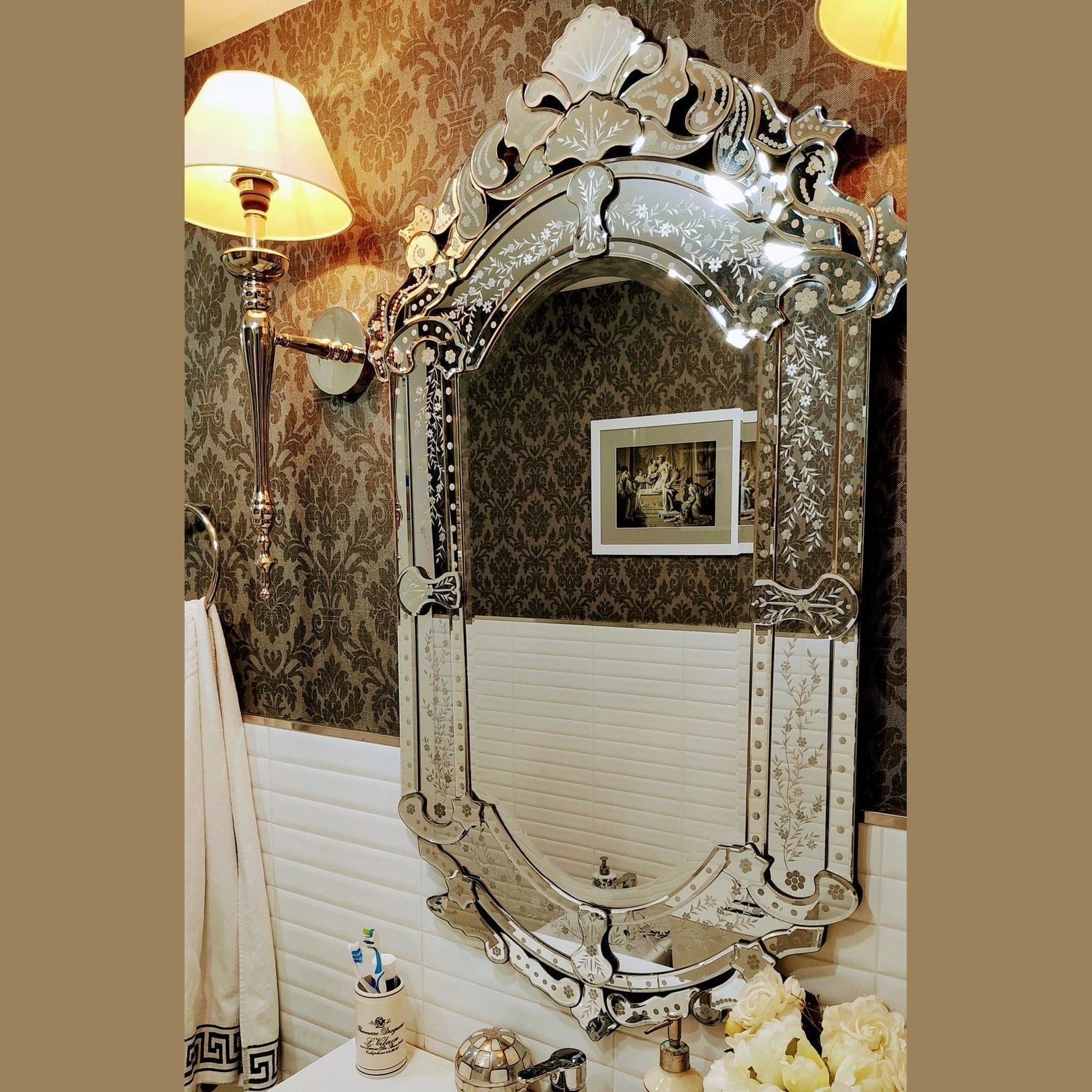 The Venetian Grand Ornate Mirror – A Masterpiece of Timeless Elegance - Fabels