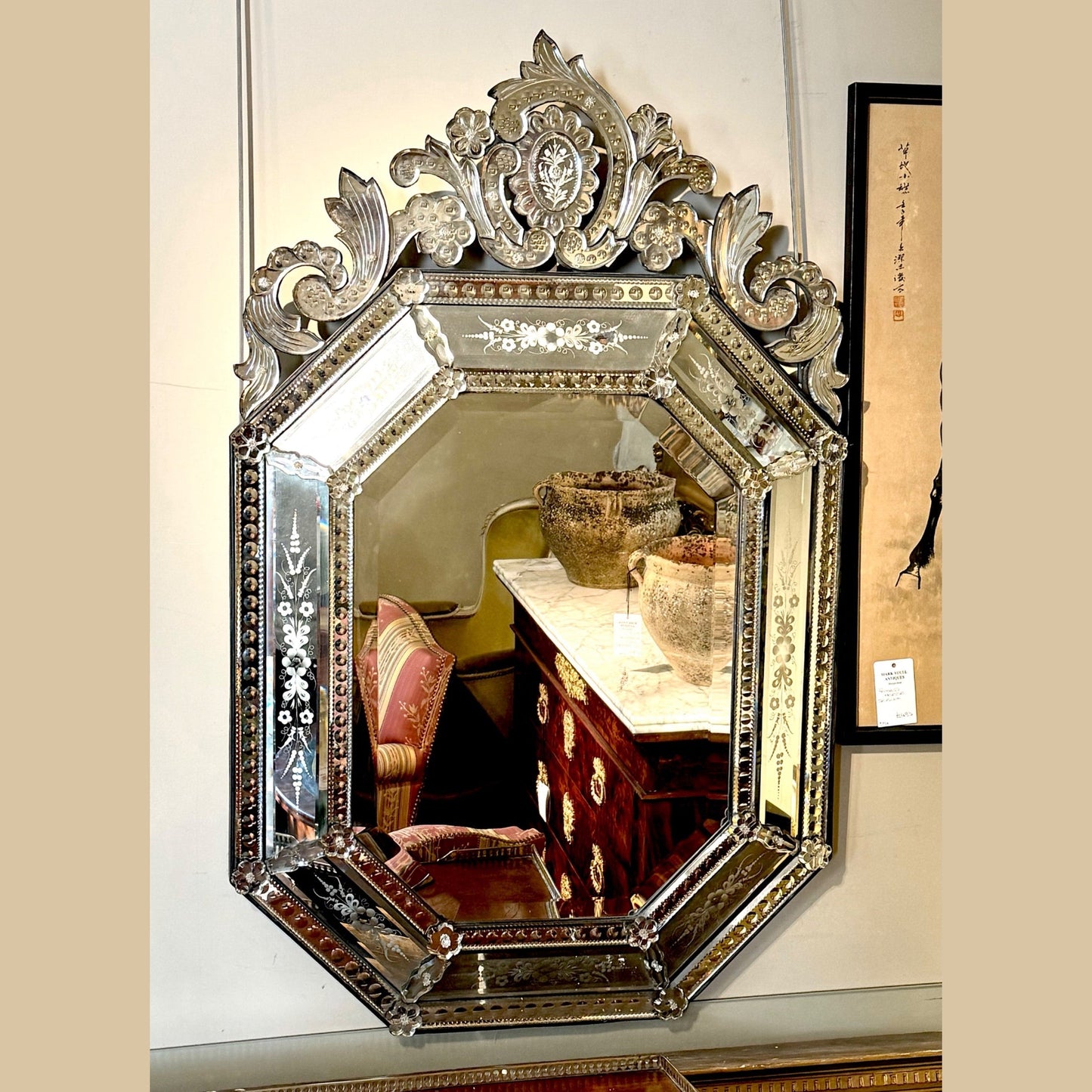 The Venetian Imperial Octagon Mirror – A Reflection of Luxury - Fabels