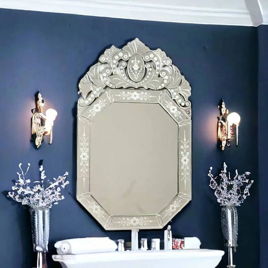 Venetian Luxury Octagonal Mirror – A Timeless Statement of Elegance - Fabels