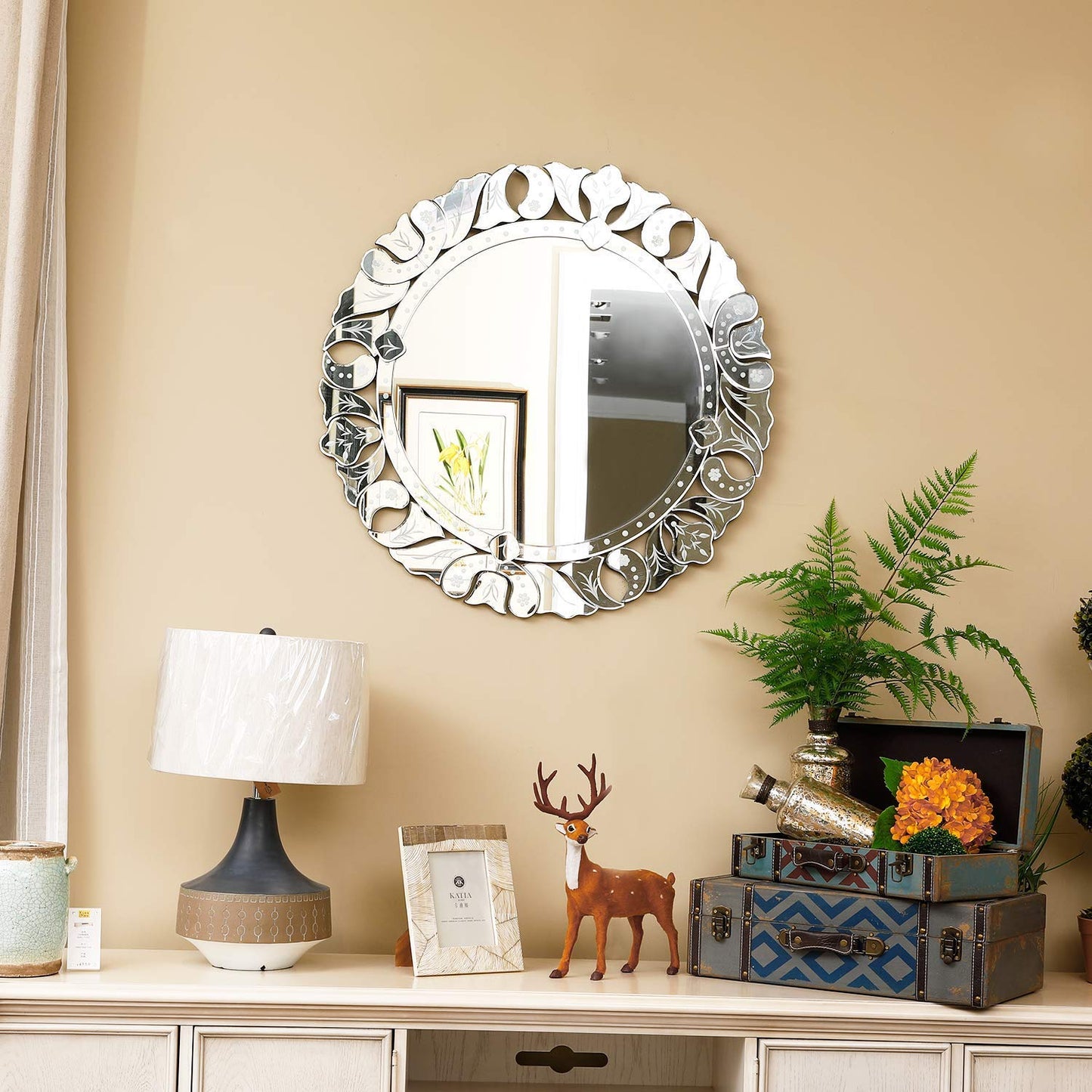 Venetian Luxury Octagonal Mirror – A Timeless Statement of Elegance (Copy) - Fabels