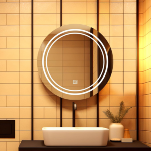Glowing Reflections: Touch-Activated LED Vanity Mirror