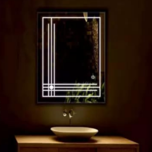 Illuminate Your Vanity: Modern LED Makeup Mirror with Touch Controls