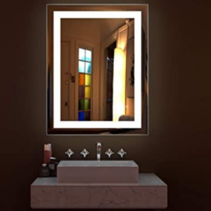 Style and Function: LED Bathroom Mirror with Touch-Activated Lights”