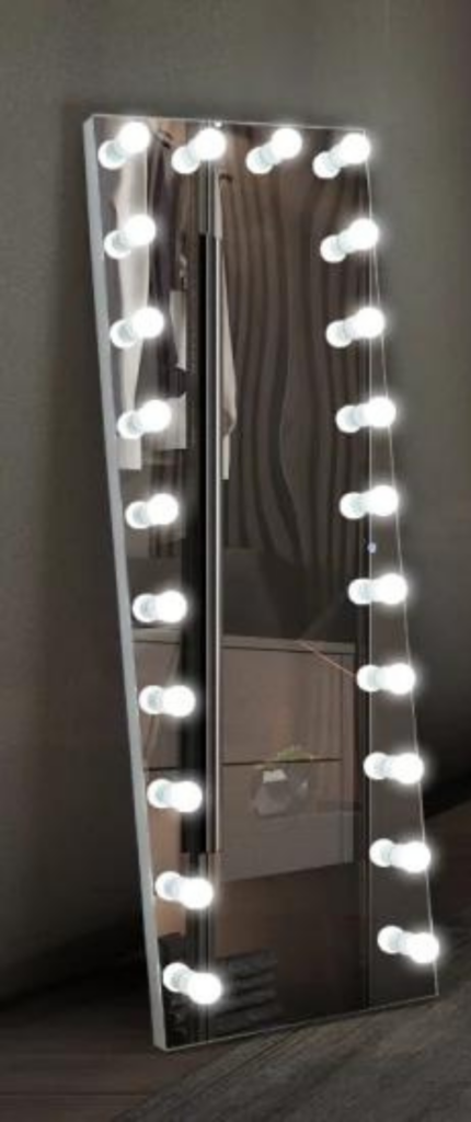 Hollywood vanity bulb mirror for makeup full lenght 6 feet mirror