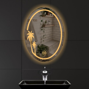 Vanity Glow-Up: Touch Sensor LED Makeup Mirror for Stylish Spaces