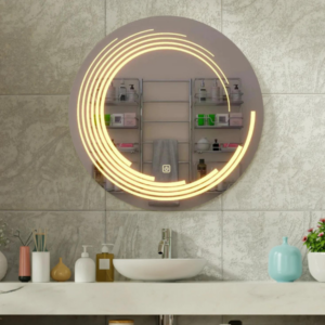 Radiant Charm: Touch-Responsive LED Vanity Makeup Mirror
