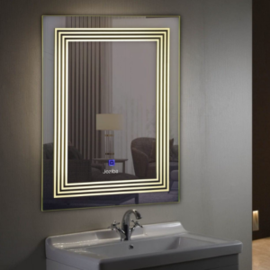 Chic Glamour: Touch Sensor LED Makeup Mirror for Vanity Bliss