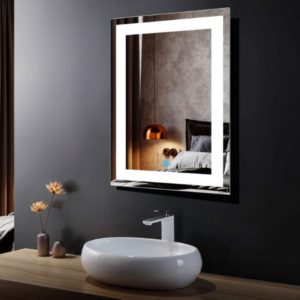 Sleek Illumination: LED Bathroom Mirror with Touch-Activated Lights