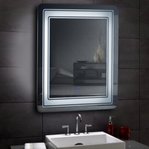 Reflective Brilliance: Vanity LED Mirror with Touch-Responsive Lights