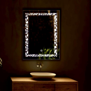 Sleek Illumination: LED Bathroom Mirror with Touch-Activated Lights