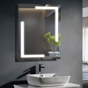 Vanity Elegance: Modern LED Makeup Mirror with Touch Controls